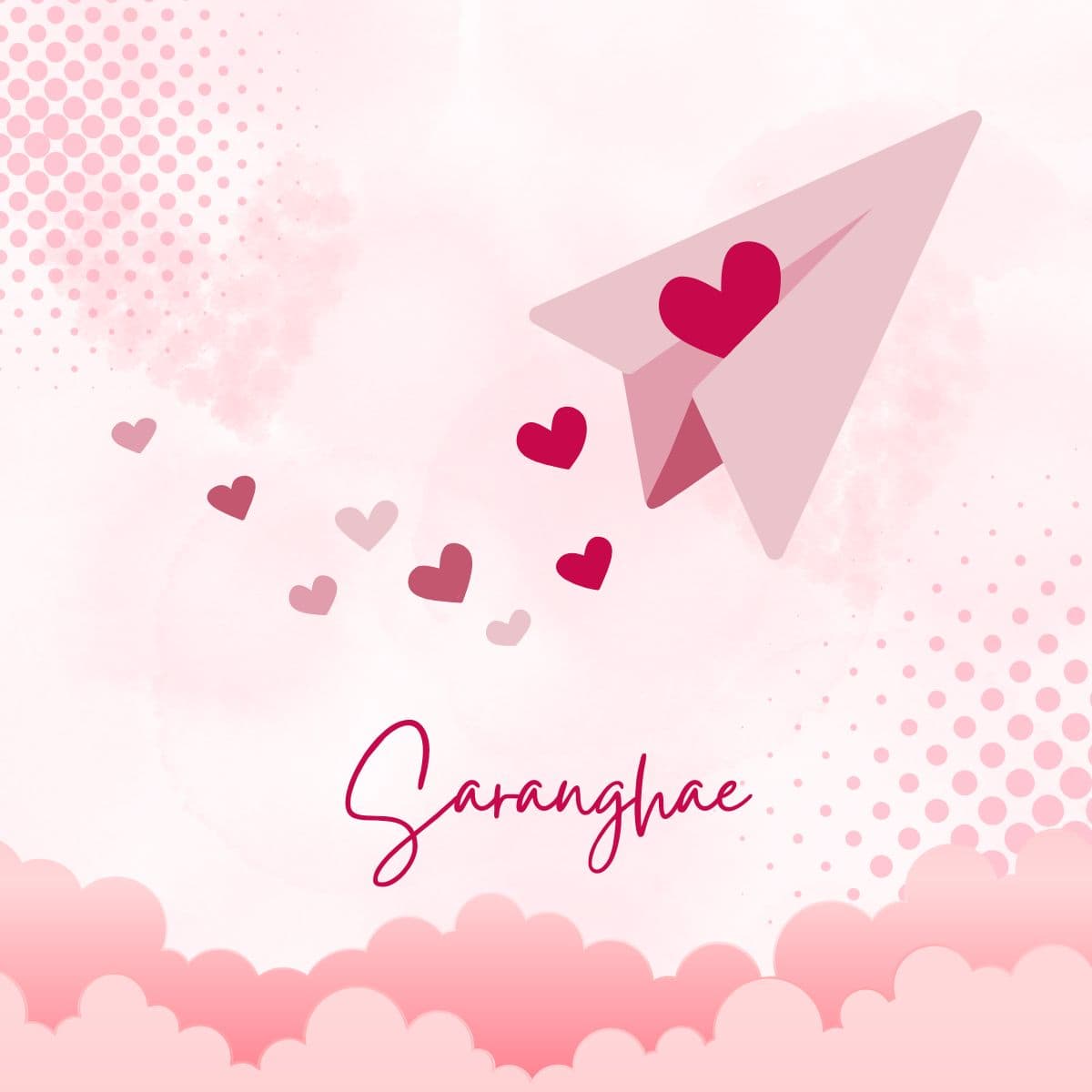 Saranghae Love Banner